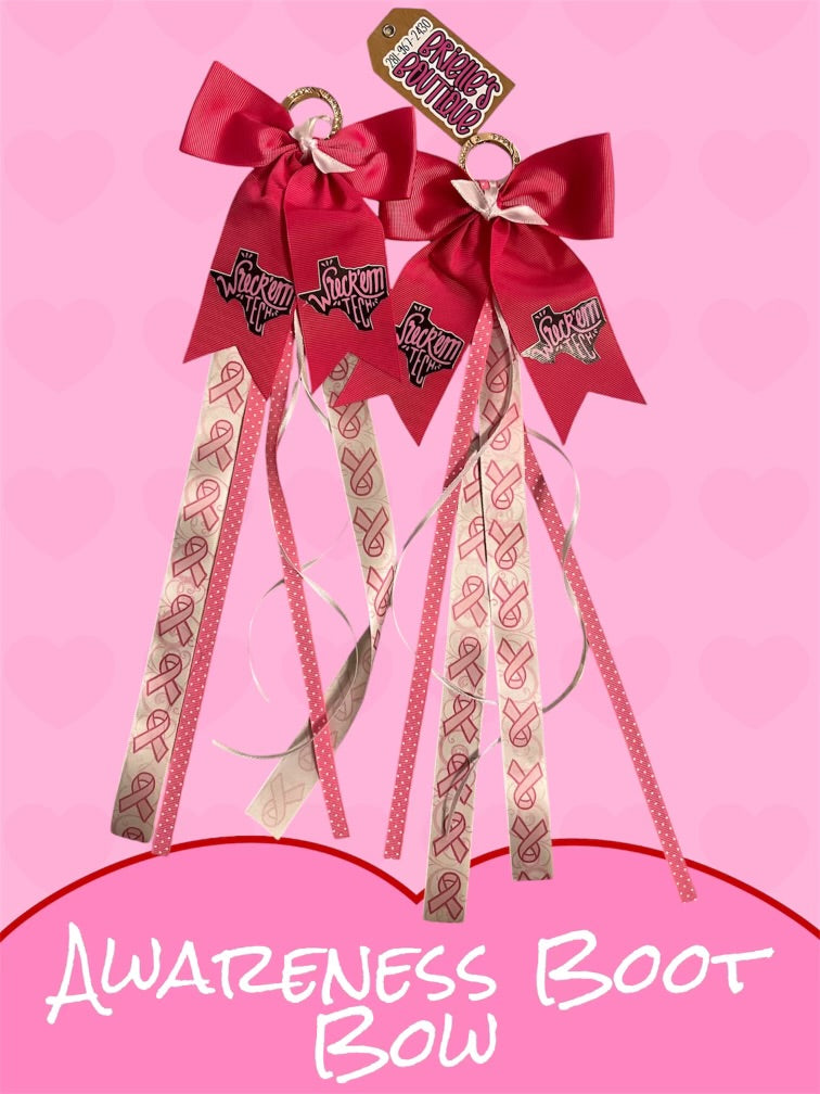 Customized Boot Bows